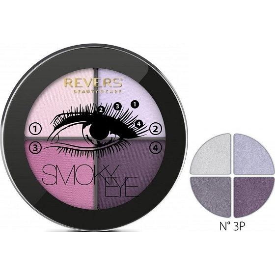 Revers Smoky Eye oční stíny 3P 8 g
