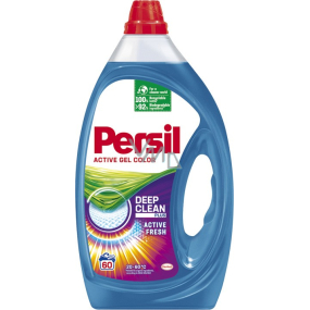 Persil Deep Clean Color tekutý prací gel na barevné prádlo 60 dávek 3 l