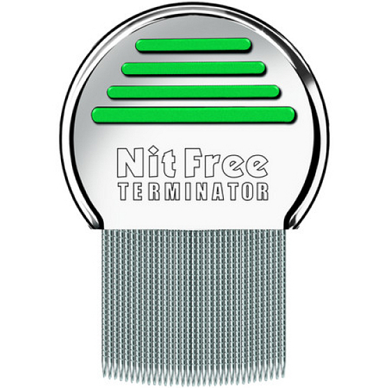 Nit Free Terminator Všiváček kovový hřeben na vyčesávání vší a hnid 1 kus