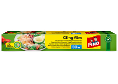 Fino folia spożywcza o grubości 9 µ, szerokość 29 cm, długość 30 metrów