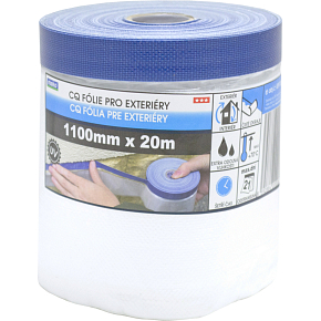 CQ folie zewnętrzna z taśmą tekstylną, 55 cm x 20 m CQ folie zewnętrzna z taśmą tekstylną, 55 cm x 20 m