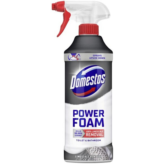 Domestos Power Foam pianka w spreju przeciw osadowi wodnemu, 435 ml