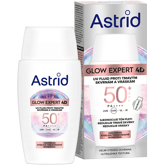 Astrid Glow Expert dzienny fluid przeciwzmarszczkowy 50 ml