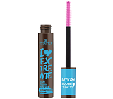 Essence tusz do rzęs I LOVE EXTREME CRAZY volume wodoodporny 01 brązowy 12 ml
