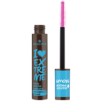 Essence tusz do rzęs I LOVE EXTREME CRAZY volume wodoodporny 01 brązowy 12 ml