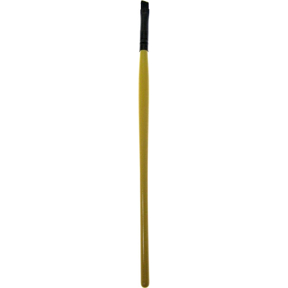 Kosmetický štětec na oční stíny šikmý různé barvy 18 cm 1 kus