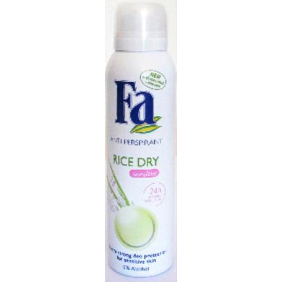Fa Rice Dry Sensitive deodorant sprej pro ženy 150 ml