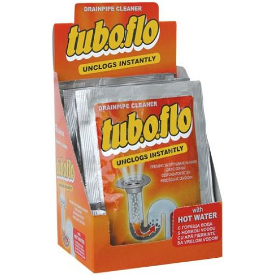 Tub.O.Flo čistič odpadů s horkou vodou 1 dávka 100 g