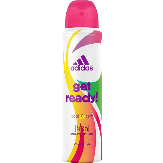 Adidas Cool & Care 48h Get Ready! for Her antiperspitant deodorant sprej pro ženy 150 ml