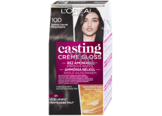 Loreal Paris Casting Creme Gloss farba do włosów 100 ciemna czerń