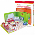 CubicFun Puzzle 3D Honey Room Pokojíček Obývák 49 dílků pro děti 22 x 11,5 x 17,5 cm