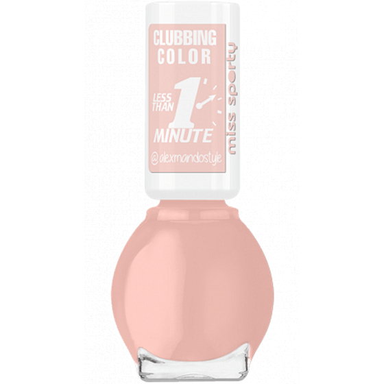 Miss Sporty Clubbing Colour lak na nehty 302 Fairy Pink 7 ml