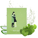PacKage Dont worry - Bez obav pečující textilní maska na obličej 25 g