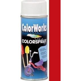 Color Works Colorsprej 918506 karmínowě červený alkydowy lak 400 ml