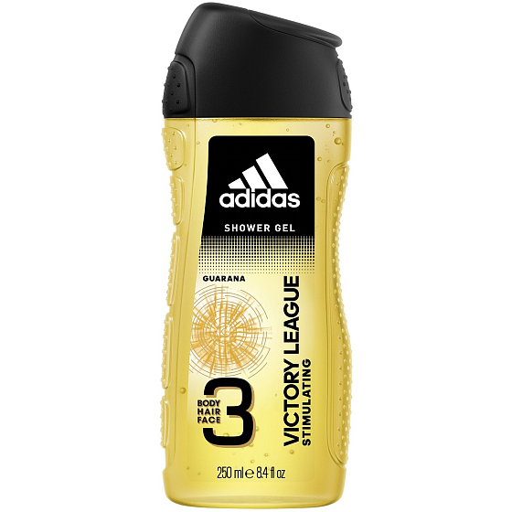 Adidas Victory League 3v1 sprchový gel pro muže 250 ml