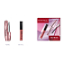 Rimmel London Feel the Luxe Wonder Luxe řasenka pro maximální délku a objem 001 černá 11 ml + Oh My Gloss! lesk na rty 330 Snog 6,5 ml, kosmetická sada