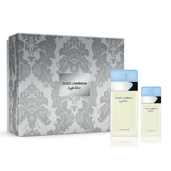 Dolce & Gabbana Light Blue toaletní voda pro ženy 100 ml + toaletní voda 25 ml, dárková sada