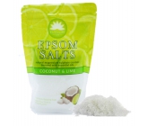 Elysium Spa Kokos i limonka relaksująca sól do kąpieli z naturalnym magnezem i olejkami eterycznymi 450 g