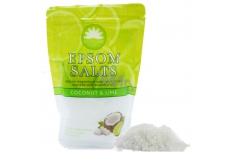 Elysium Spa Kokos i limonka relaksująca sól do kąpieli z naturalnym magnezem i olejkami eterycznymi 450 g