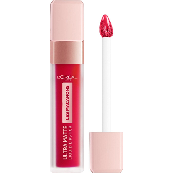 Loreal Paris Infaillible Les Macarons matná tekutá rtěnka 828 Framboise Frenzy 7,6 ml