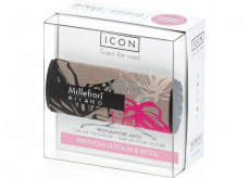 Millefiori Milano Icon Magnolia Blossom & Wood - Kwiaty magnolii i Drewno w samochodzie Tekstyl Floral pachnie aż 2 miesiące 47 g