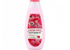 Fresh Juice Litchi & Malina krémový sprchový gel 400 ml