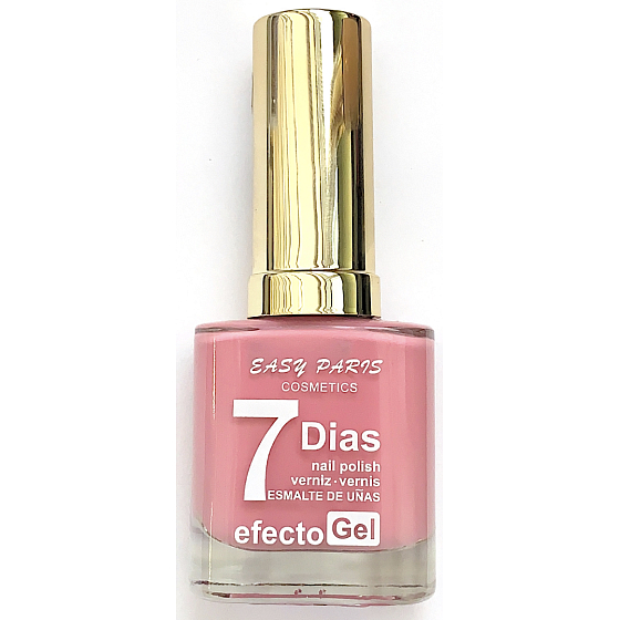 Moje 7Dias Efecto Gel gelový lak na nehty světle růžový č.90 13 ml