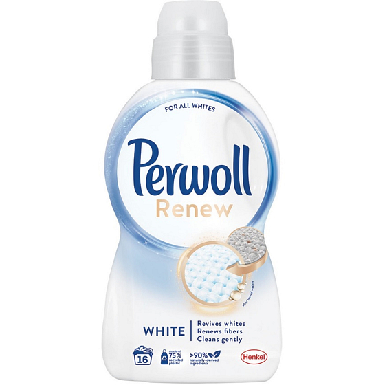 Perwoll Renew White prací gel na bílé a světlé prádlo 16 dávek 960 ml