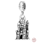 Zawieszka ze srebra 925 Disney Kopciuszek zamek, charms do bransoletki