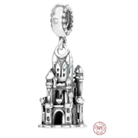 Zawieszka ze srebra 925 Disney Kopciuszek zamek, charms do bransoletki