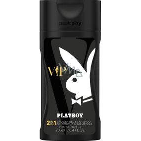 Playboy Vip for Him 2v1 šampon a sprchový gel pro muže 250 ml