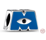 Charm Srebrna 925 Disney Przypinki s.r.o. (Pixar), Logo M, koralik na bransoletkę film