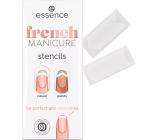 Essence French Manicure szablony na paznokcie do francuskiej manikiury 60 sztuk