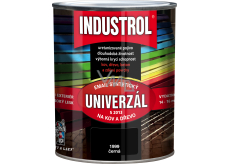 Industrol S2013 uniwersalny błyszczący top coat na metal i drewno, 1999 czarny, 750 ml
