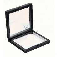 3D plovoucí rámeček s folií černý 7 x 7 cm