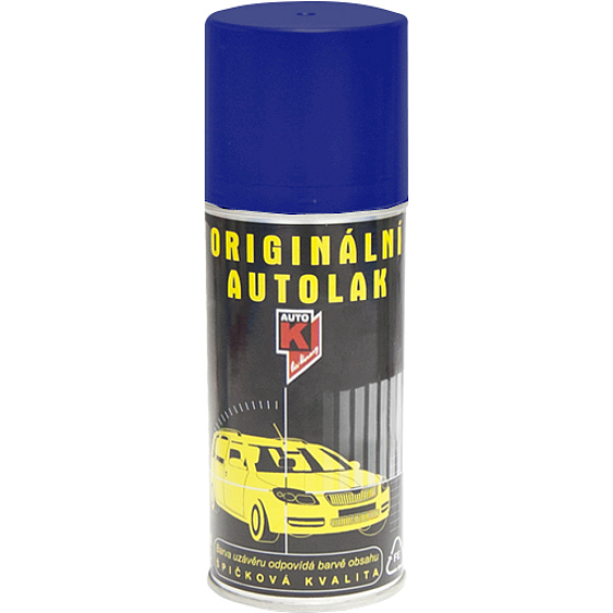Kwasny Auto-K Color Škoda, oryginalna farba samochodowa w sprayu, 4402 niebieski laser w2w2, 150 ml