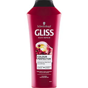 Gliss Ultimate Color szampon do włosów farbowanych, 400 ml