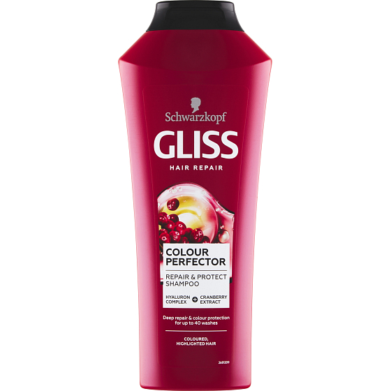 Gliss Ultimate Color szampon do włosów farbowanych, 400 ml