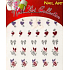 Absolute Cosmetics Nail Art samolepicí nálepky na nehty GNS 36 1 aršík