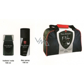 Tonino Lamborghini Mitico toaletní voda + deodorant sprej + taška, dárková sada