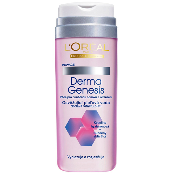 Loreal Paris Derma Genesis osvěžující pleťová voda 200 ml
