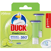 Duck WC blok Fresh Discs Limetka, 2× 36 ml