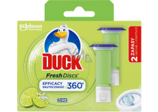 Duck WC blok Fresh Discs Limetka, 2× 36 ml