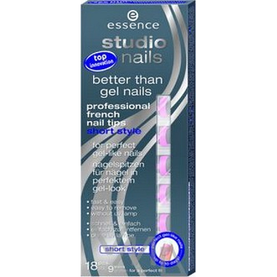 Essence Studio Nails Francouzské špičky na nehty 05 Rose 18 kusů