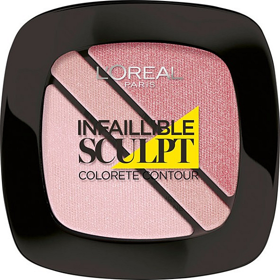 Loreal Paris Infallible Sculpt Blush Trio tvářenka 101 Soft Sand 3,8 g