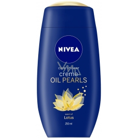 Nivea Creme Oil Pearls Lotus pečující sprchový gel 250 ml