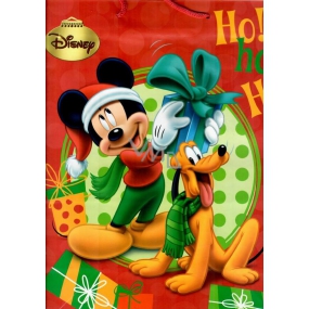 Ditipo Dárková papírová taška 26,4 x 12 x 32,4 cm Disney Ho! Ho! Ho!