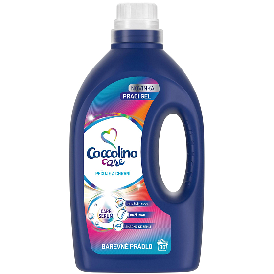 Coccolino Care Barevné prádlo prací gel 30 dávek 1,2 l