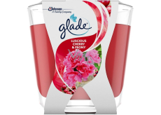 Glade świeca zapachowa Decor Luscious Cherry & Peony, 70 g
