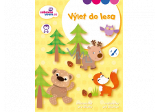 Ditipo Omalowanki dla sprytnych Wyprawa do lasu 21,5 x 27,5 cm wiek 5-8